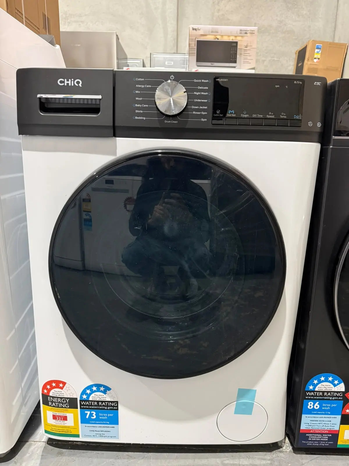 CHiQ 8.5kg Front Load Washing Machine – Near New | MELBOURNE