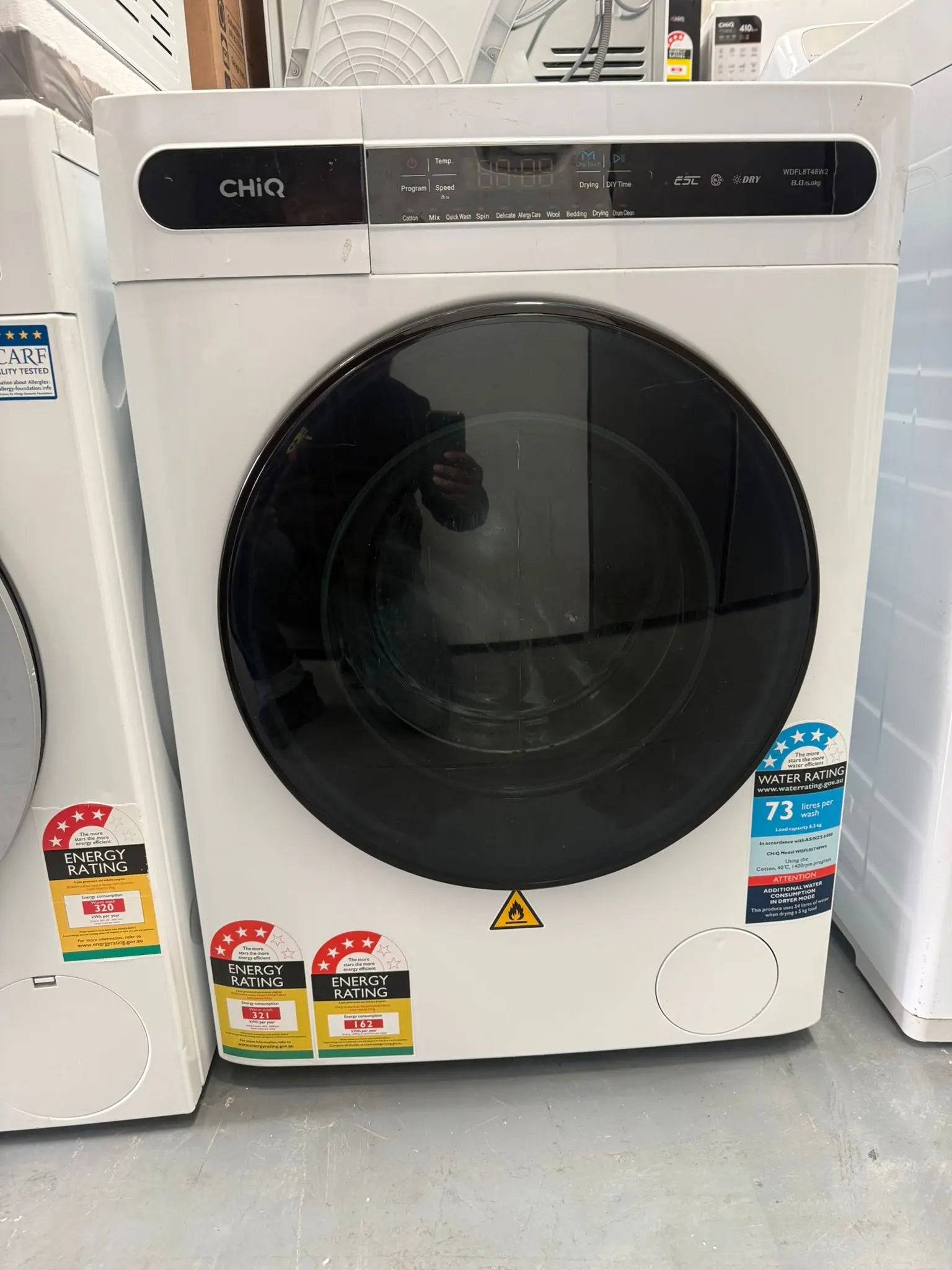 CHiQ 8.5kg Front Load Washing Machine – Refurbished | MELBOURNE