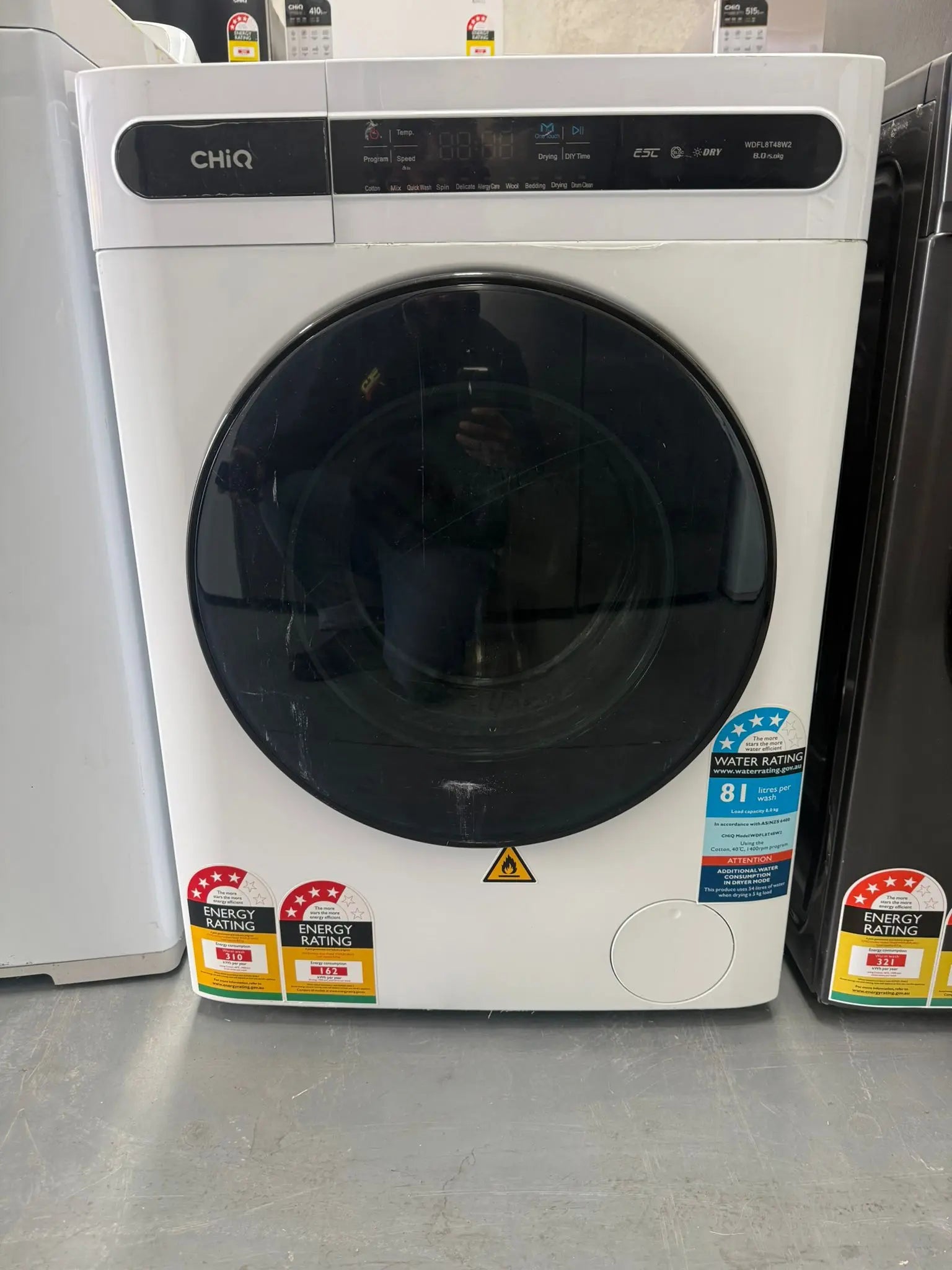 CHiQ 8.5kg Front Load Washing Machine – Refurbished | MELBOURNE