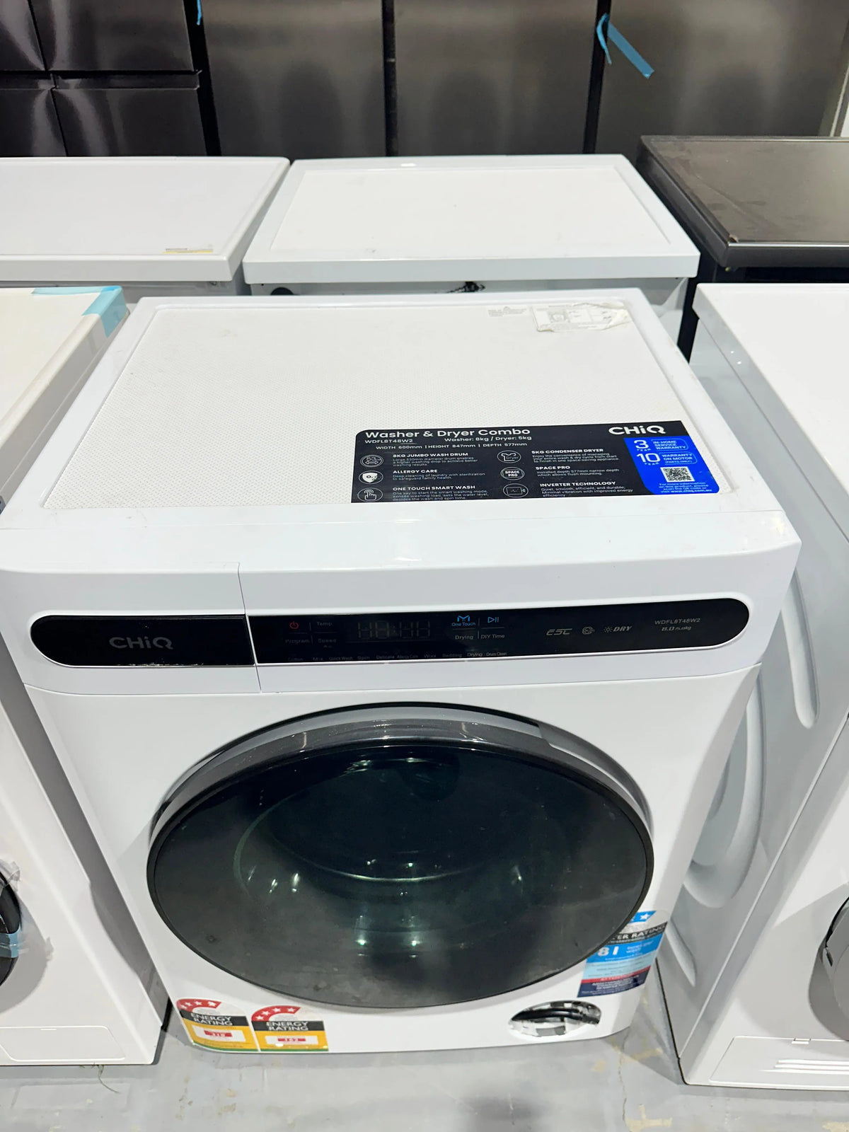 CHiQ 8.5kg Front Load Washing Machine – Washer Only – Refurbished | ADELAIDE