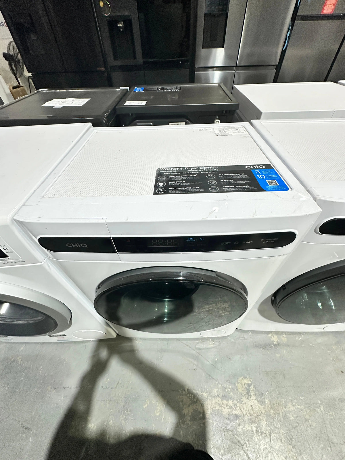 CHiQ 8.5kg Front Load Washing Machine – Washer Only – Refurbished | ADELAIDE