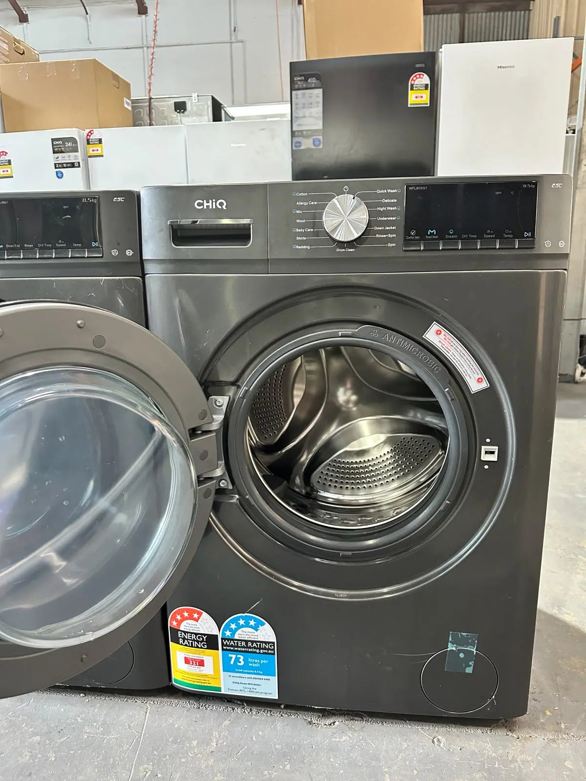 CHiQ 8.5kg Front Load Washing Machine (Near New Condition)