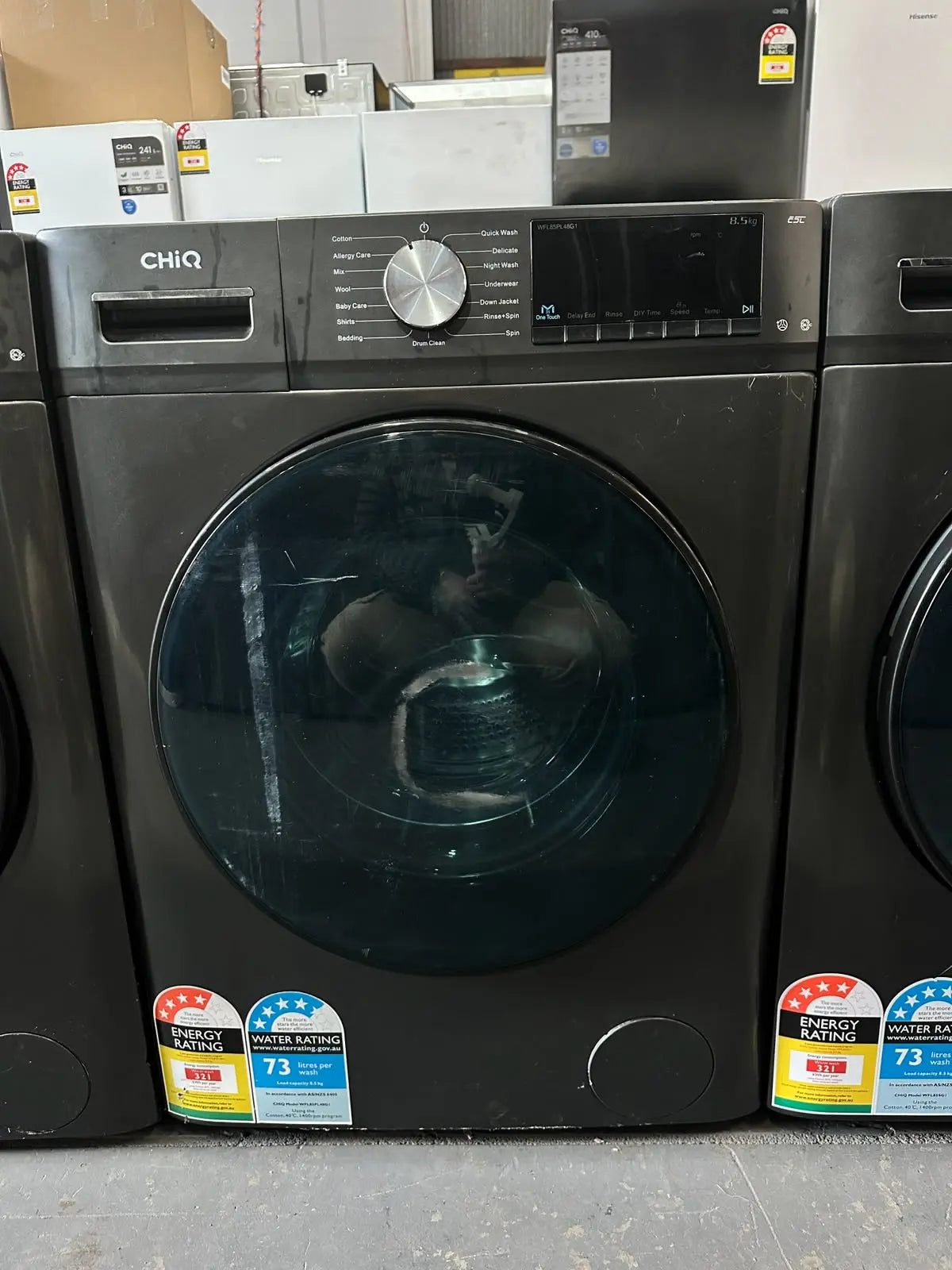 CHiQ 8.5kg Front Load Washing Machine (Near New Condition)