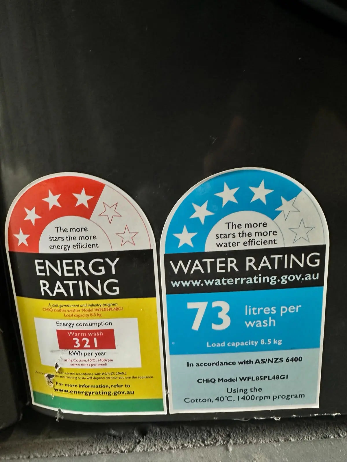 CHiQ 8.5kg Front Load Washing Machine (Near New Condition)