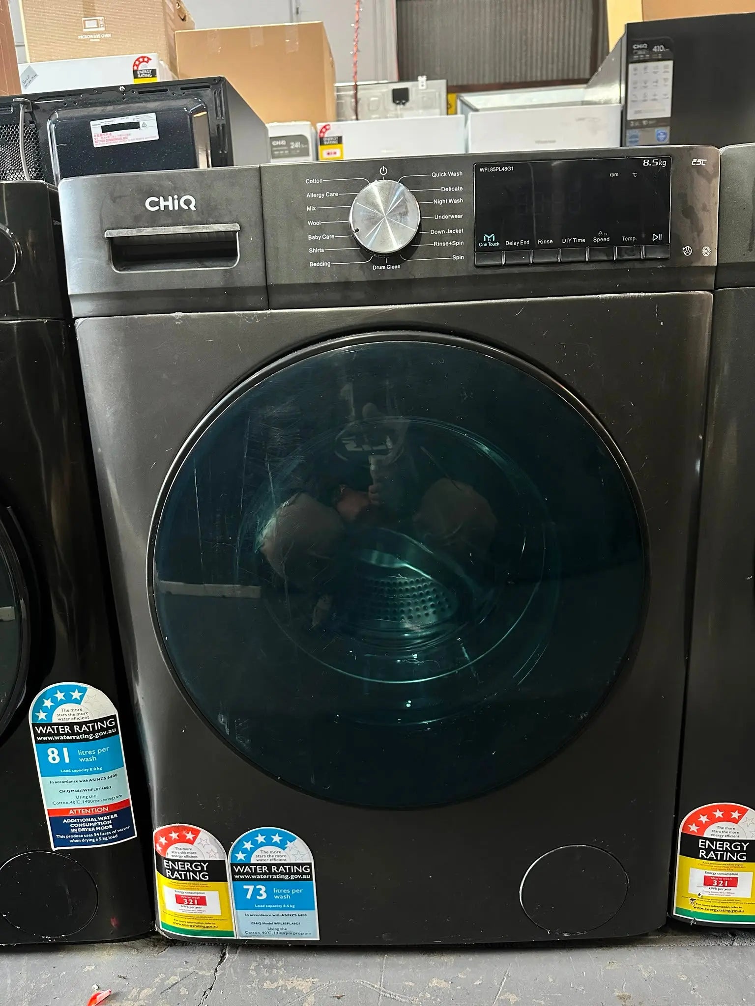 CHiQ 8.5kg Front Load Washing Machine (Near New Condition)
