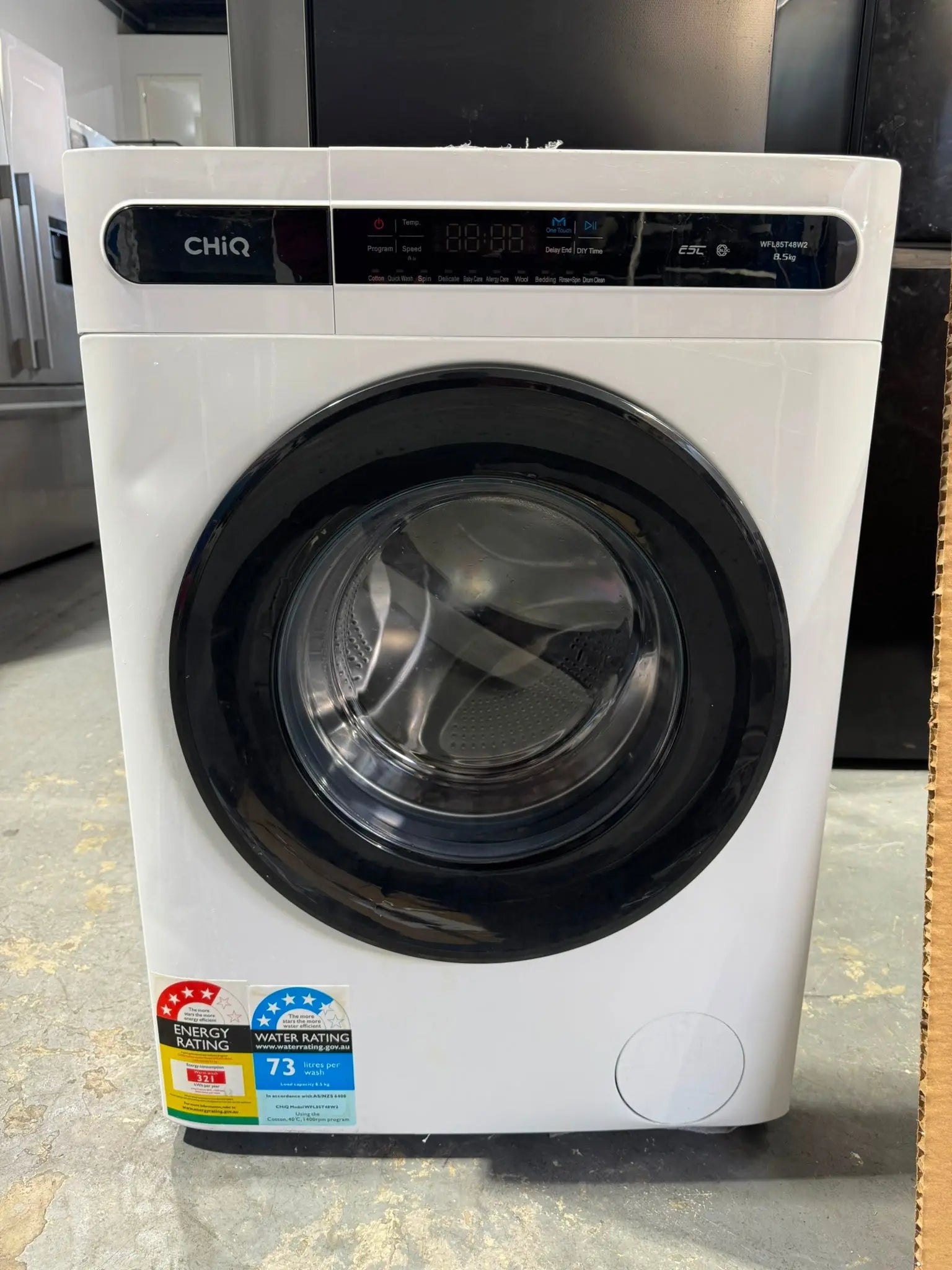 CHiQ 8.5kg Front Load Washing Machine (Refurbished)