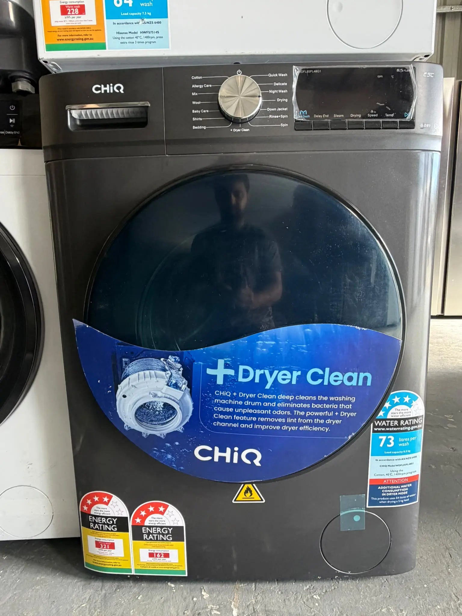 CHiQ 8.5kg Washing Machine – Refurbished | BRISBANE