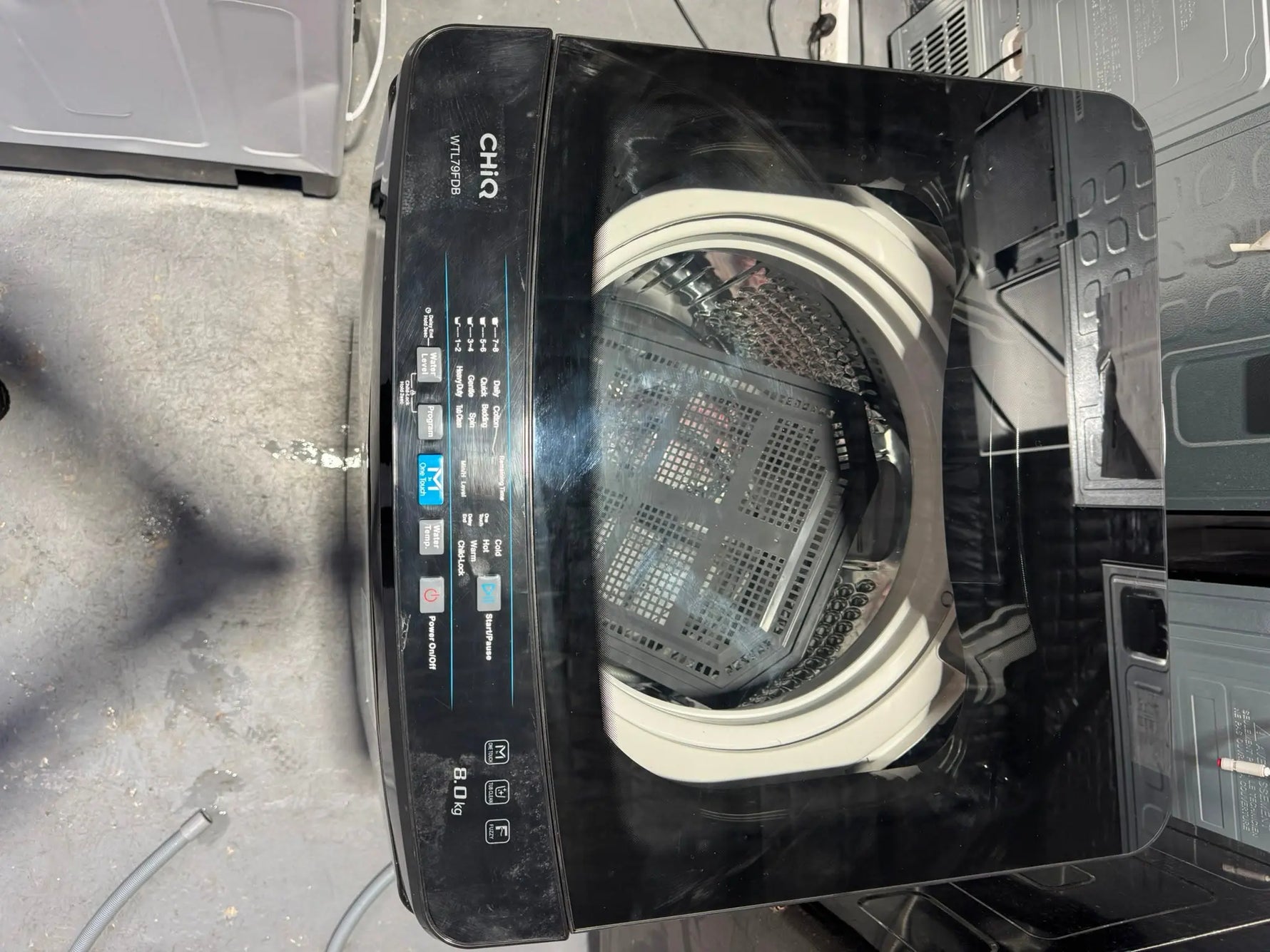 CHiQ 8kg Top Load Washing Machine (Refurbished)