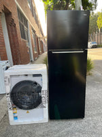 CHiQ CTM347NB5E 348L Top Mount Fridge Black + Beko BFLB8010W 8kg Front Load Washing Machine Combo | ALEXANDRIA