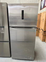 CHiQ Stainless Steel Top Mount Fridge Freezer with Digital Control Panel – Refurbished
