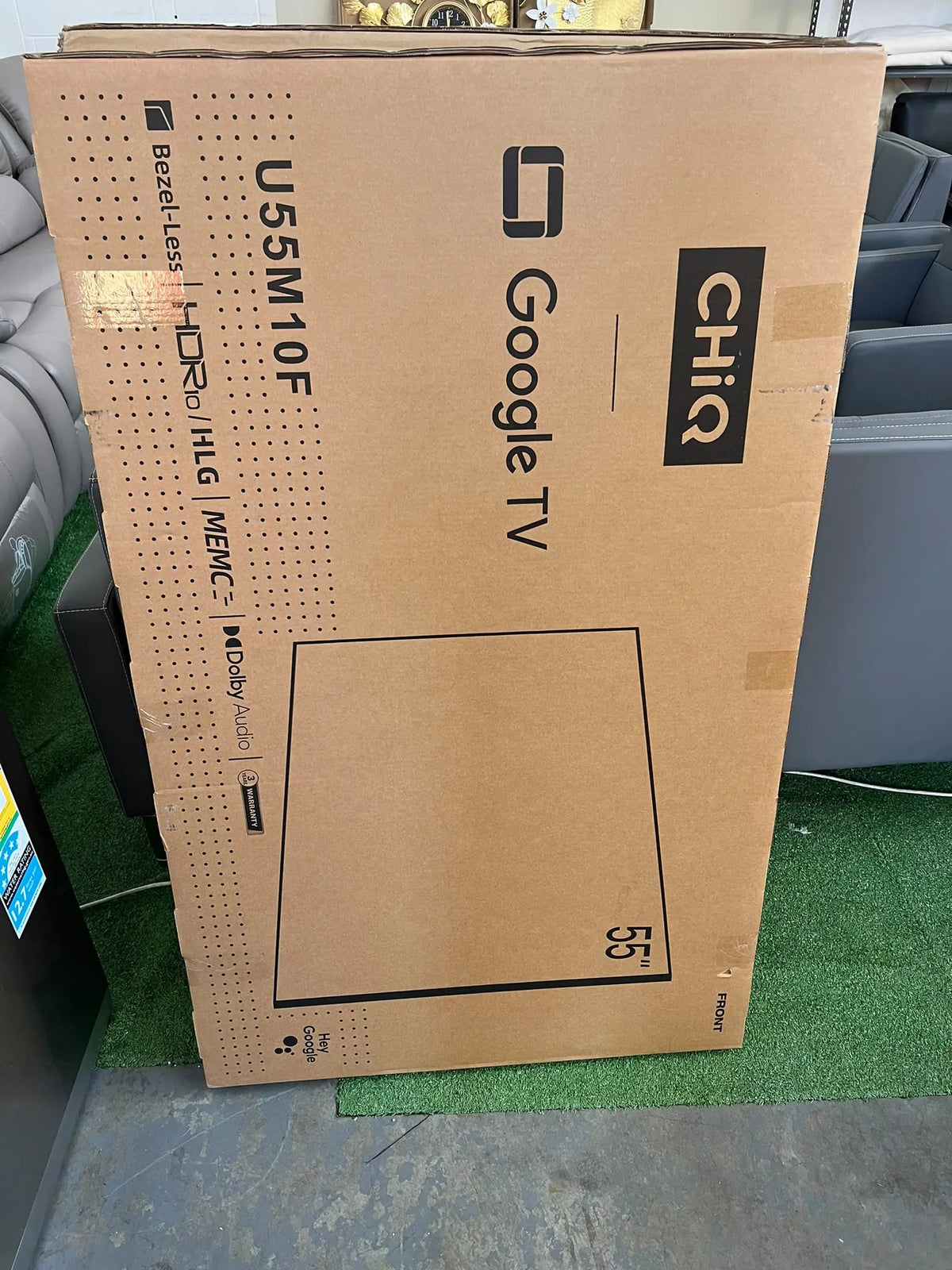 CHiQ U55M10F 55-Inch 4K UHD Smart TV – Refurbished | ADELAIDE