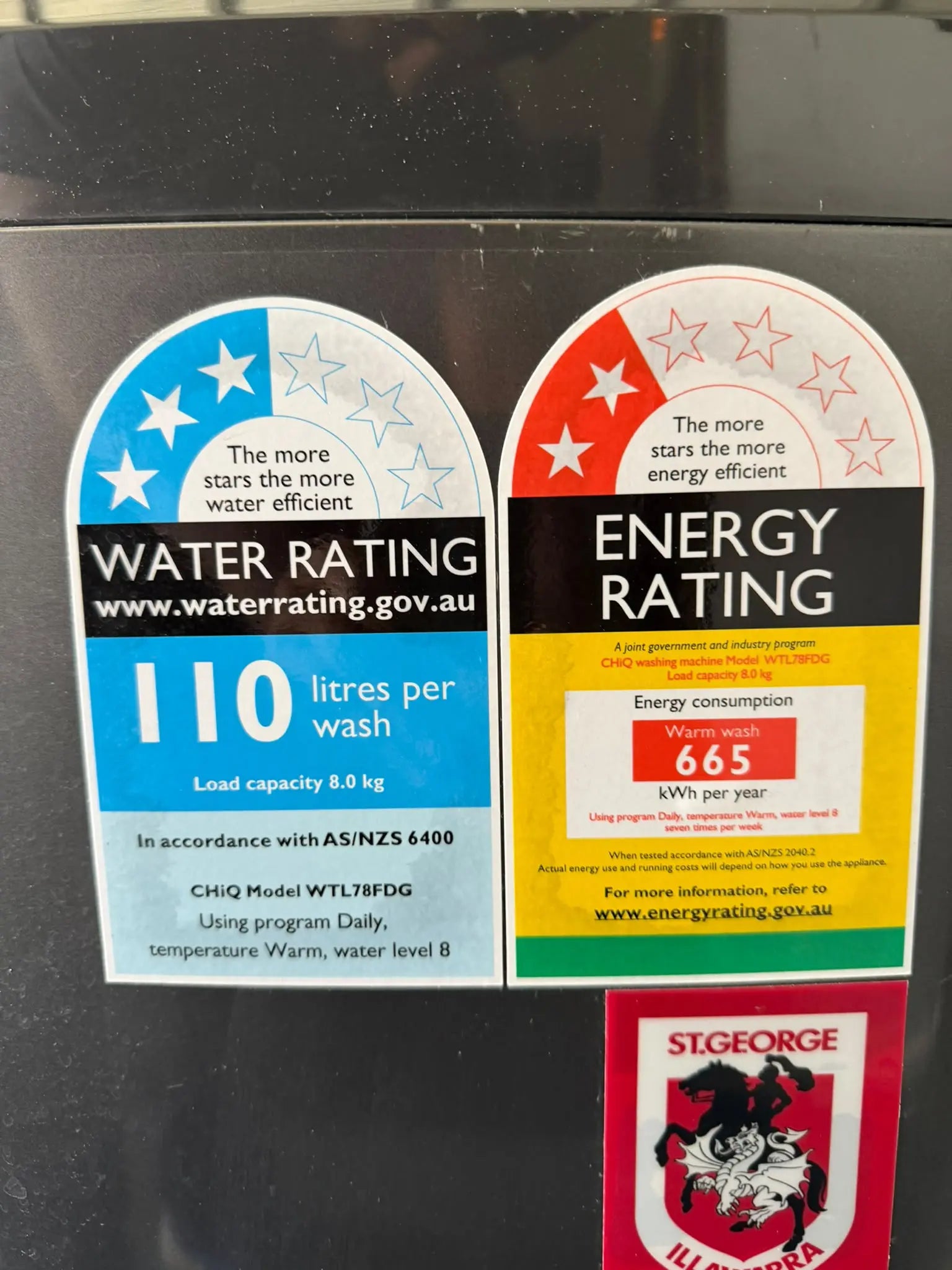 CHiQ WTL78FDG 8kg Refurbished Top Load Washing Machine | BRISBANE