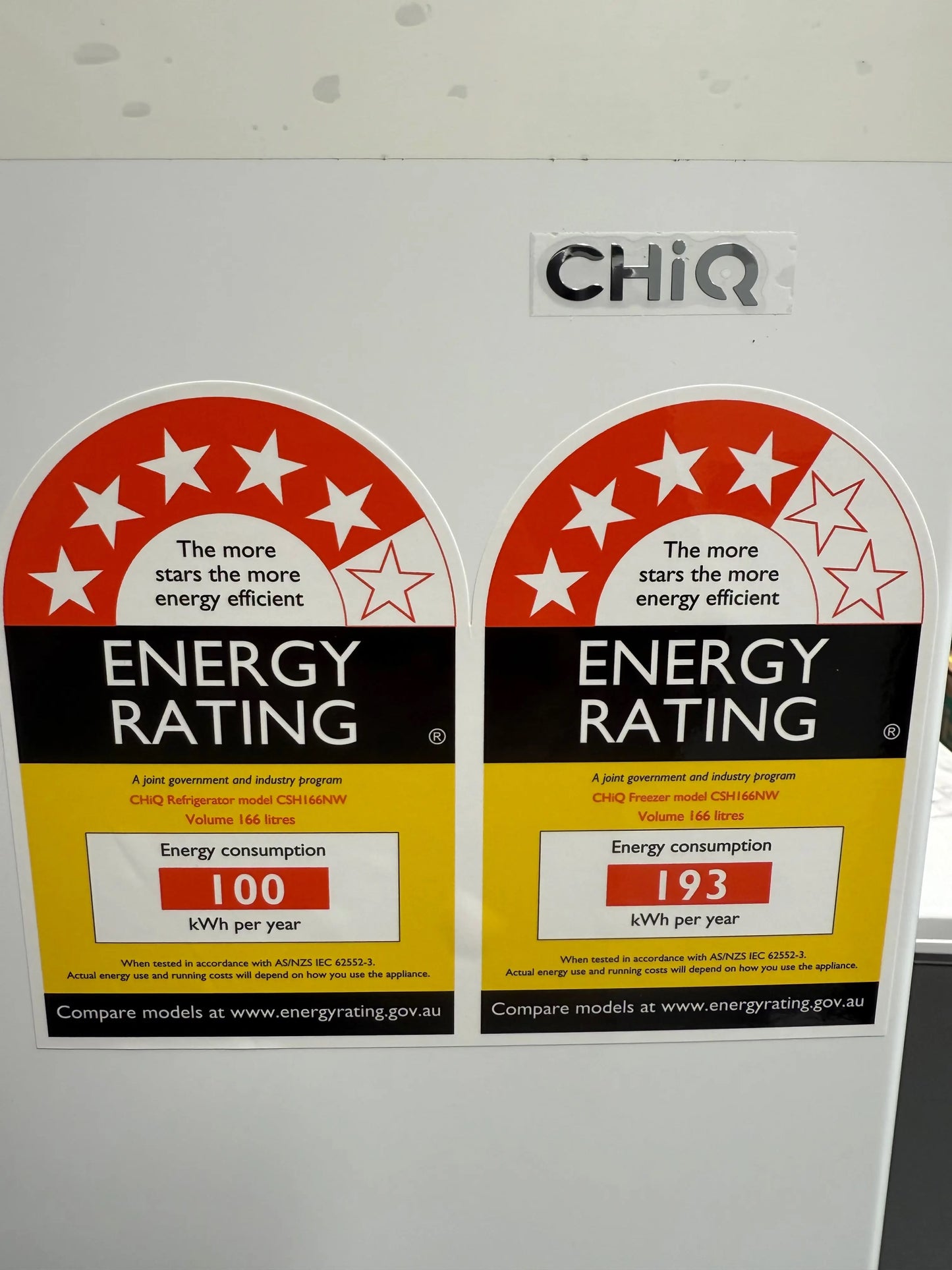 CHiQ CSH166NW – Brand New 166 L Hybrid Upright Freezer/Fridge | MELBOURNE