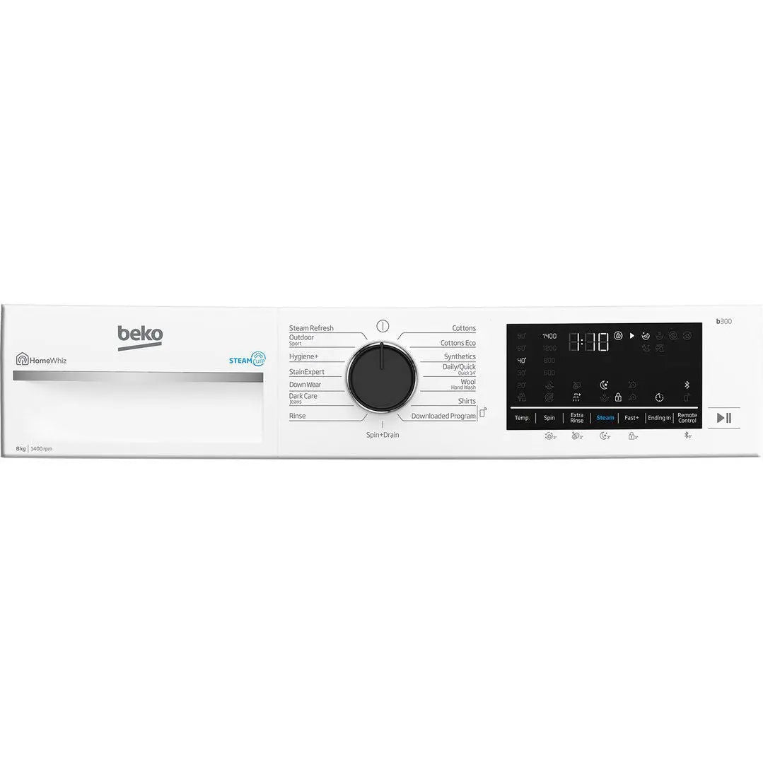 Carton Damage Beko BFLB8010W 8kg Front Load Washer White Carton Damage | BRISBANE