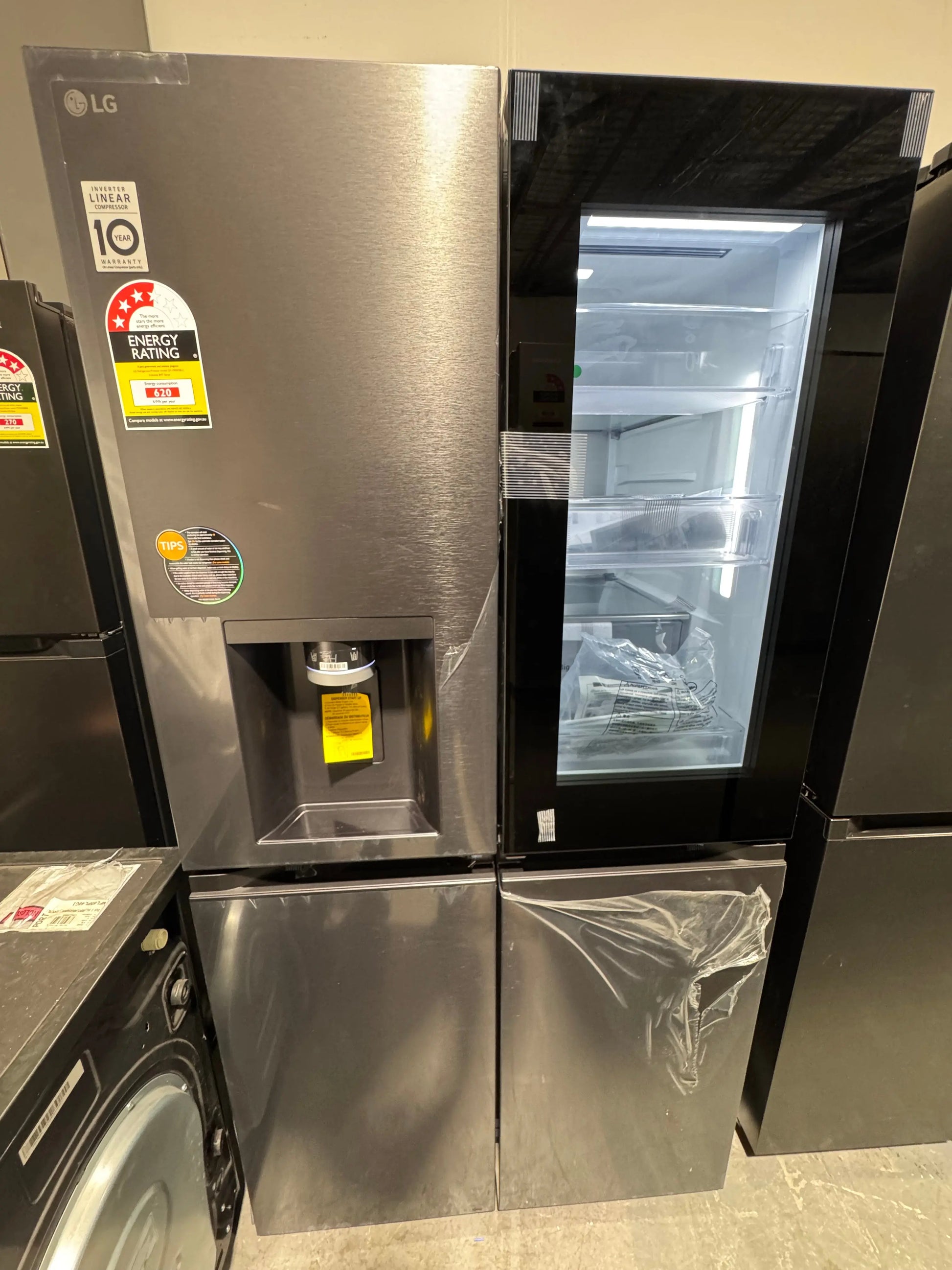 Carton damage LG 847 litres instaview fridge freezer | PERTH