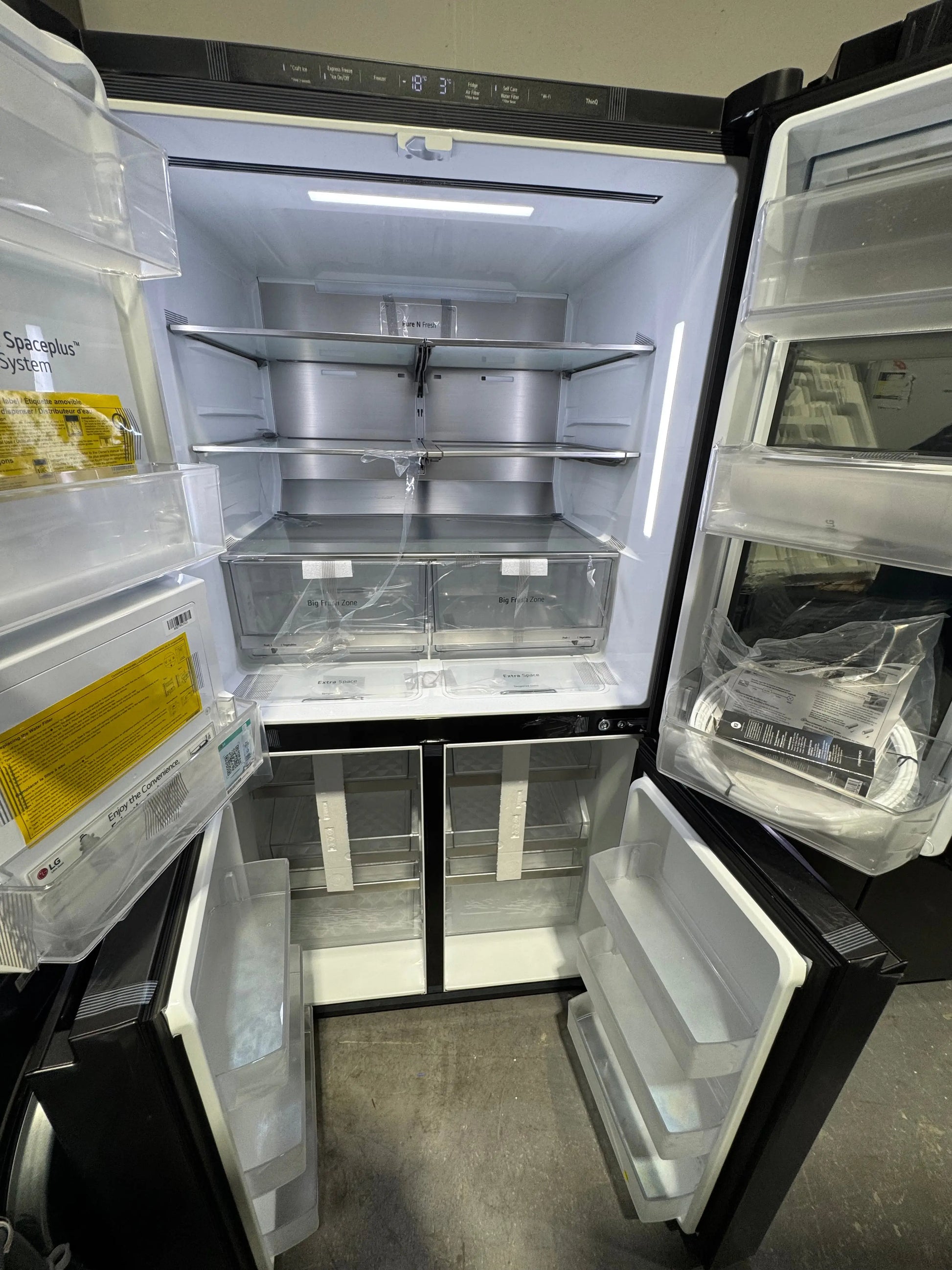 Carton damage LG 847 litres instaview fridge freezer | PERTH