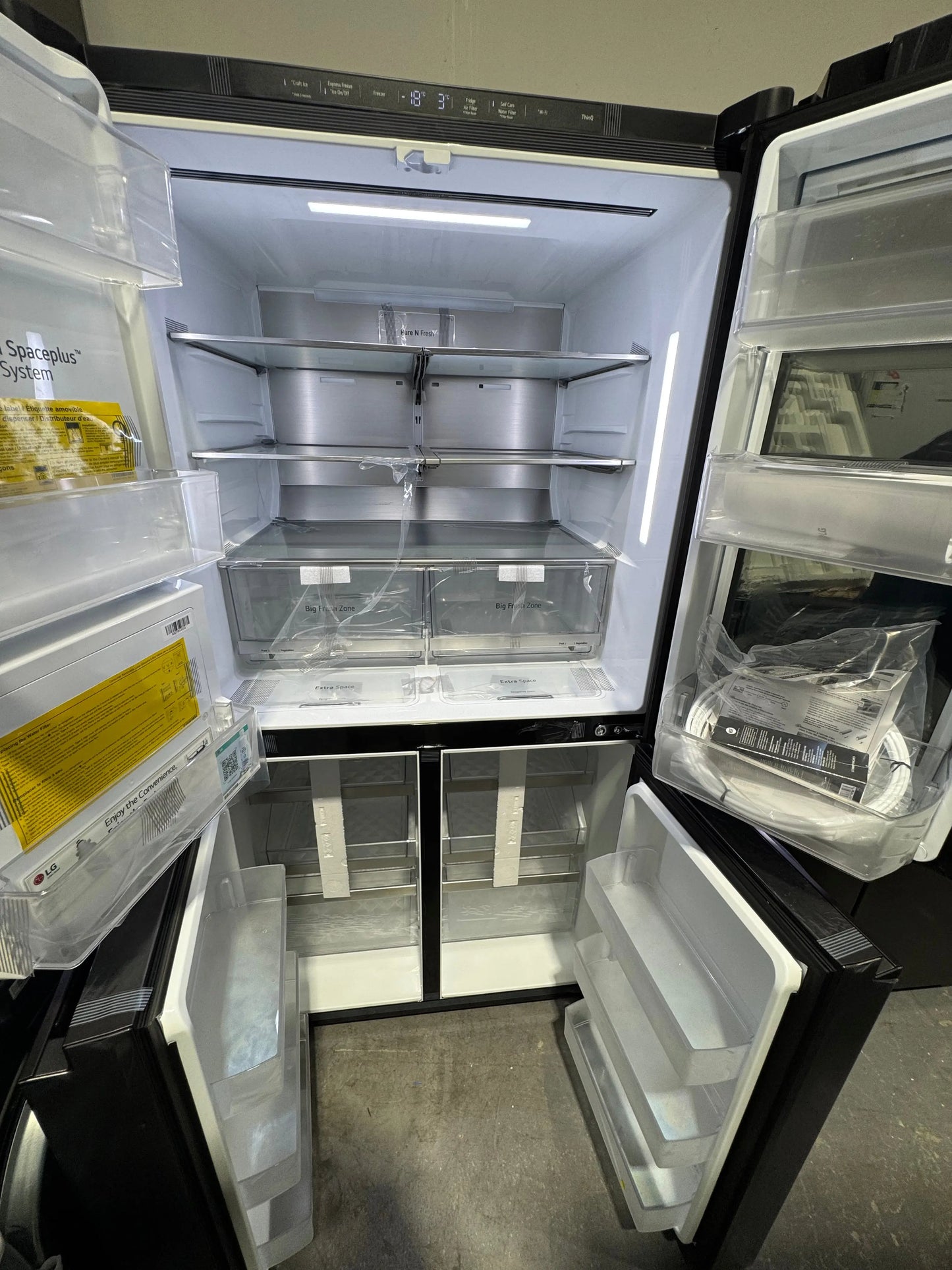 Carton damage LG 847 litres instaview fridge freezer | PERTH