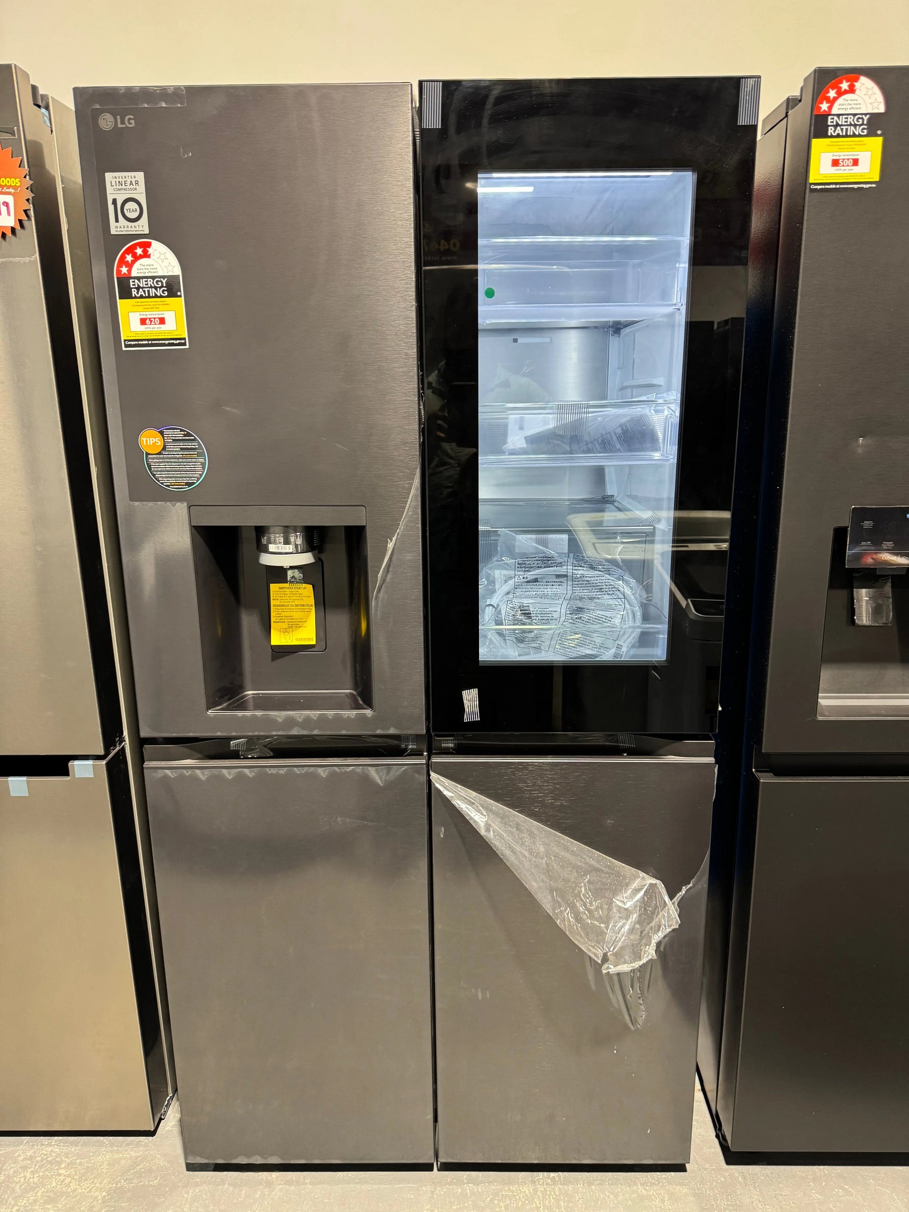 Carton damage LG 847 litres instaview fridge freezer | PERTH