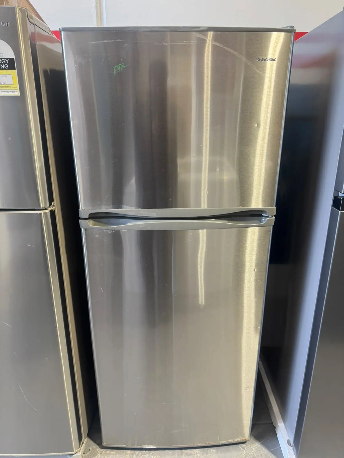 Changhong 400L Silver Top Mount Fridge Freezer – Refurbished | PERTH