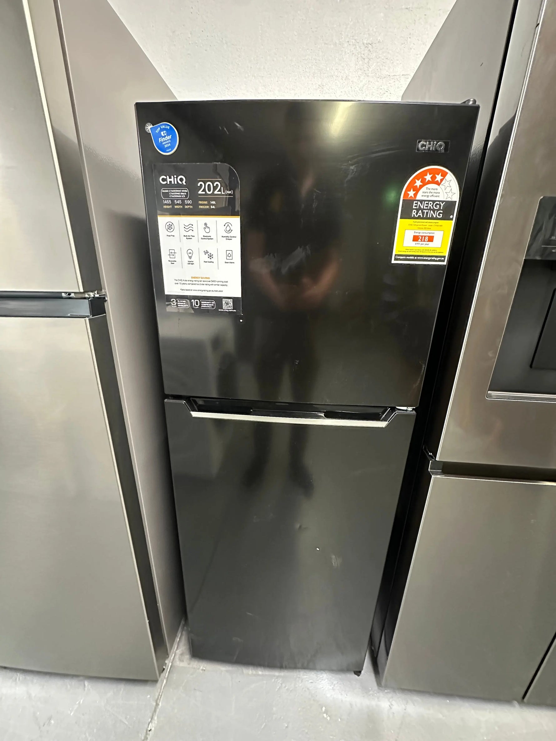 Chiq 202 ltr top mount fridge freezer | ALEXANDRIA