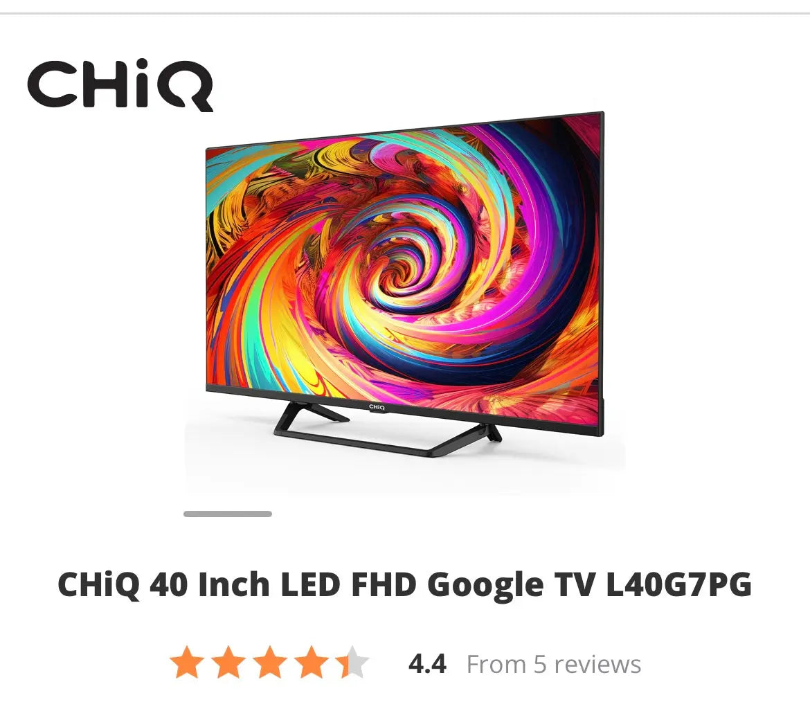 Chiq 40 inch fhd smart tv | ADELAIDE