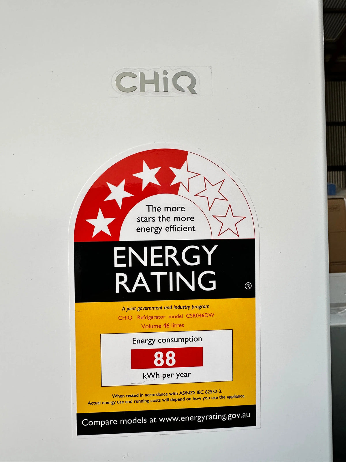 Chiq 46 litres bar fridge factory seconds (6 months warranty) | Lucky white goods