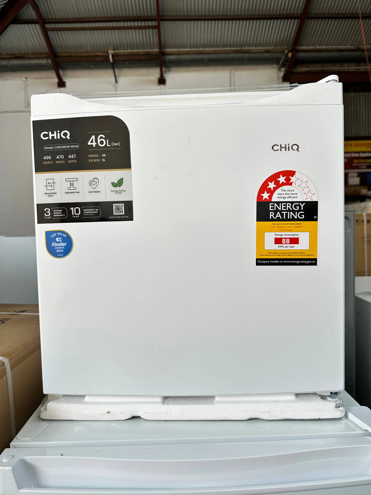 Chiq 46 litres bar fridge factory seconds (6 months warranty) | Lucky white goods