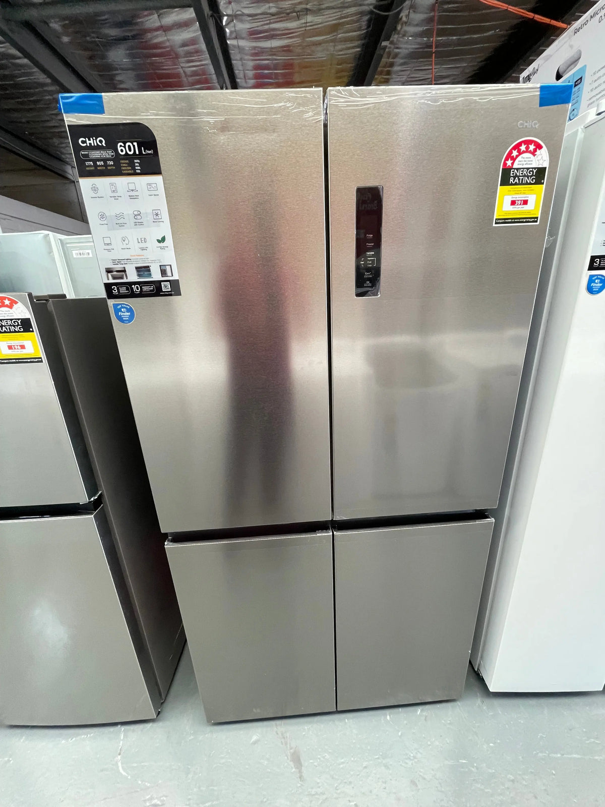 Chiq 601 ltr fridge, Hisense 483 ltr fridge and Chiq 10 kg front loader ( 6 months warranty) | ALEXANDRIA