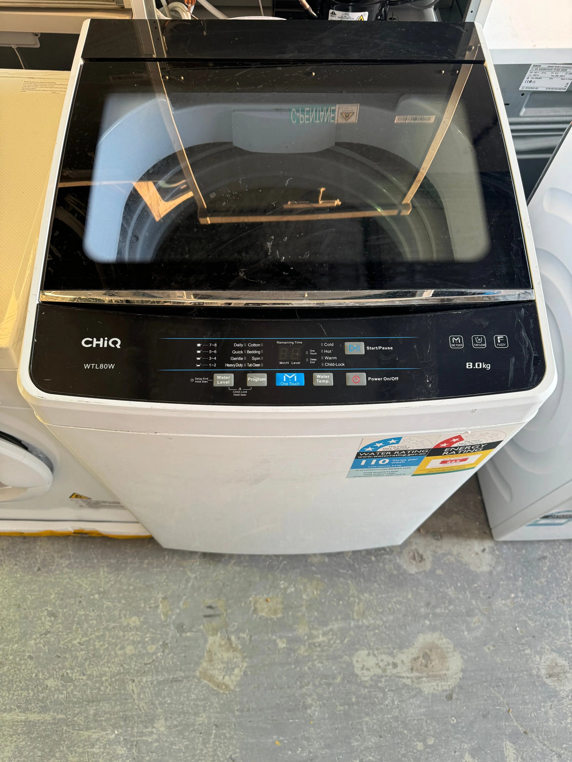 Chiq 8 Kgs Washing Machine | PERTH