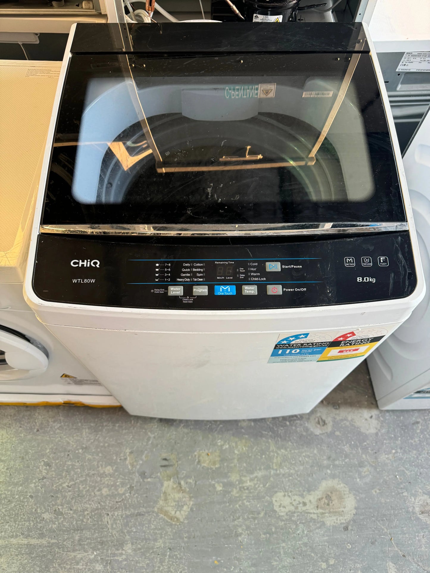 Chiq 8 Kgs Washing Machine | PERTH