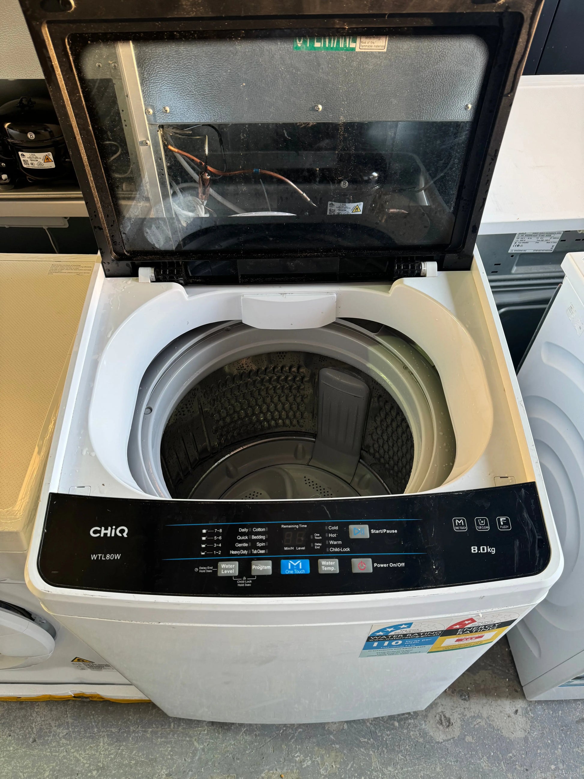 Chiq 8 Kgs Washing Machine | PERTH