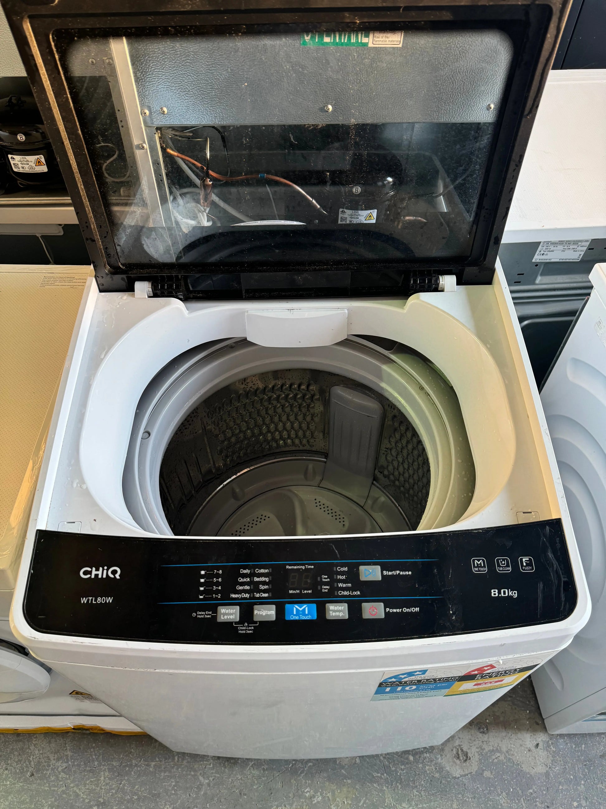 Chiq 8 Kgs Washing Machine | PERTH