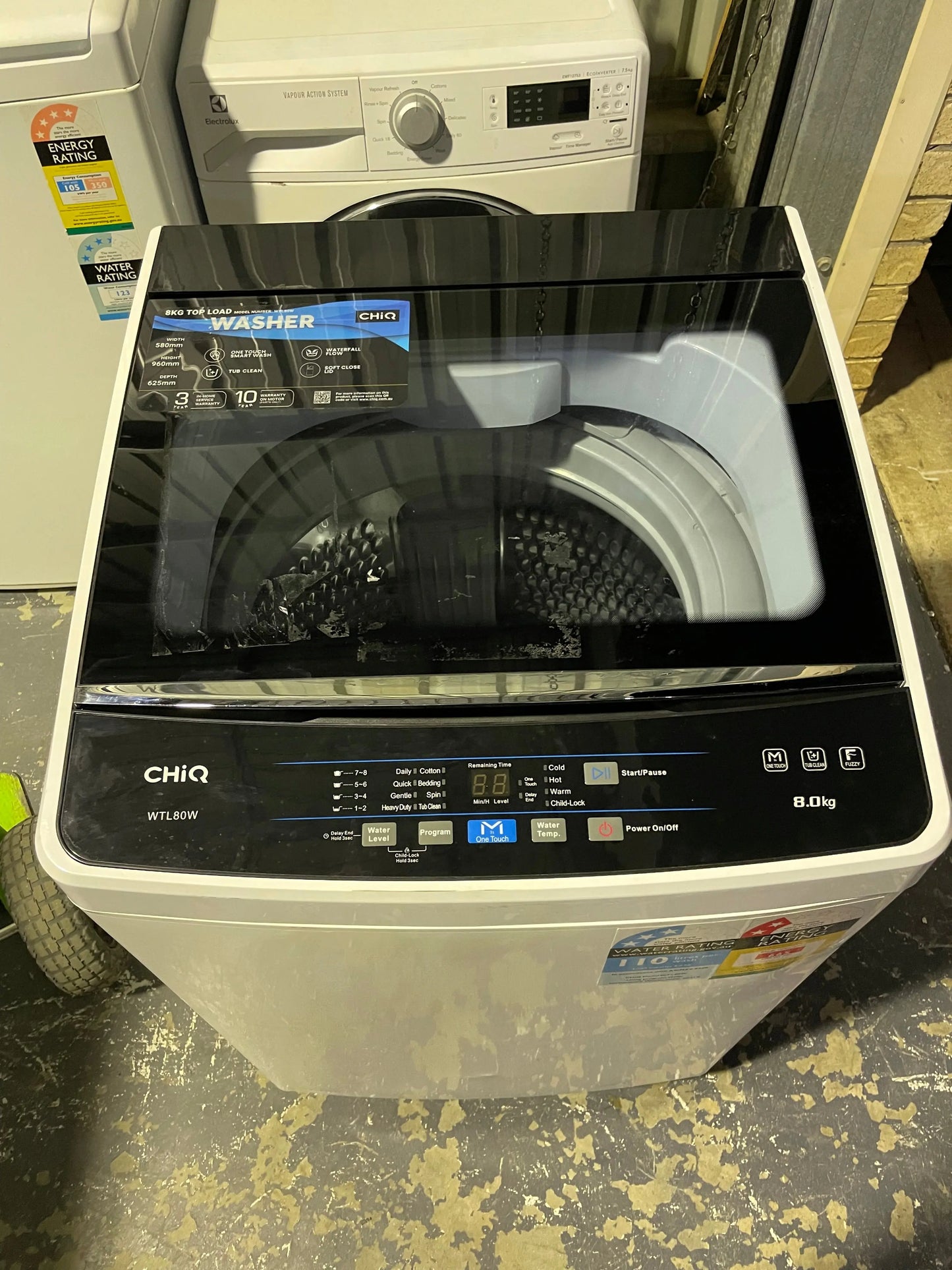 Chiq 8 kgs washing machine | BRISBANE