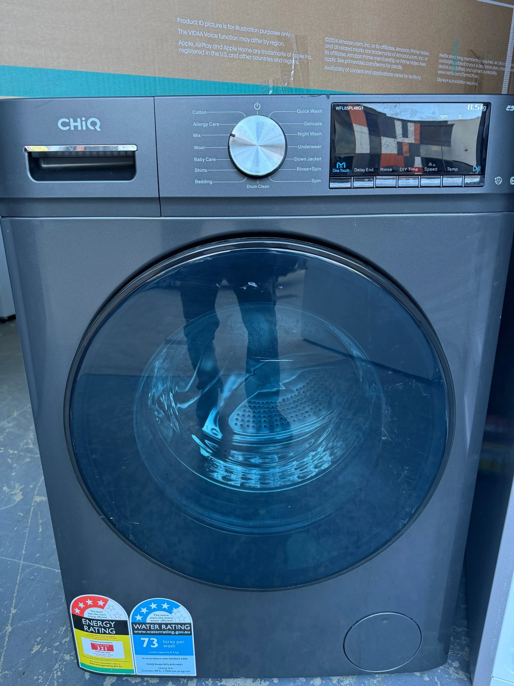 Chiq 8.5Kg washing mechine and Hisense 326L fridge and Hisense 65 inch Tv | MELBOURNE