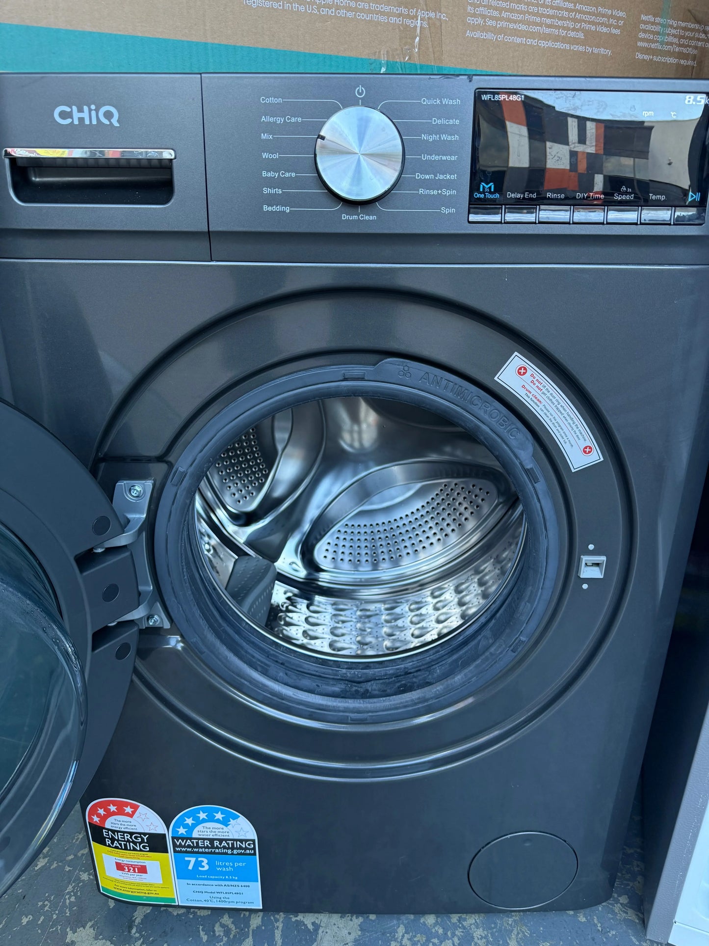 Chiq 8.5Kg washing mechine and Hisense 326L fridge and Hisense 65 inch Tv | MELBOURNE