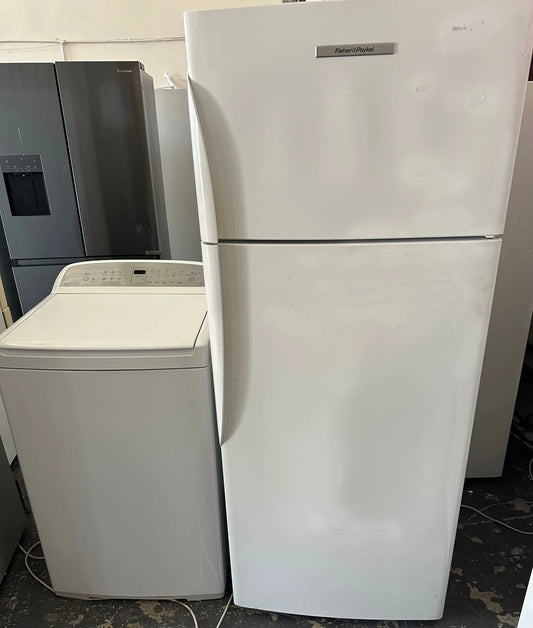 Combo Refurbished Fisher&Paykel 447L fridge freezer & Fisher&Paykel 8.5kgs Top Loader | BRISBANE