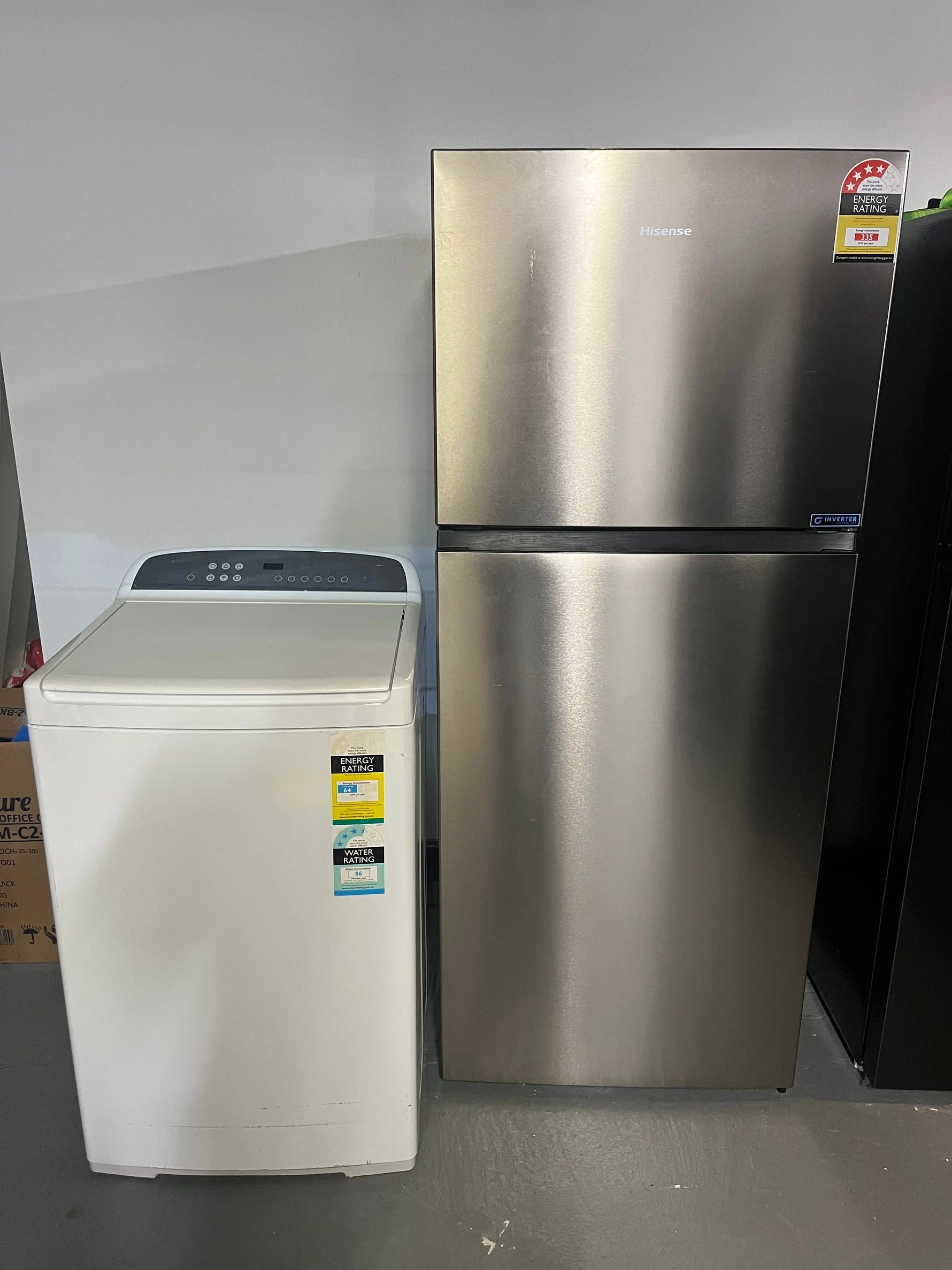 Combo - Refurbished  Hisense 424L & Fisher & Paykel 7kgs Washer | ALEXANDRIA