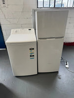 Combo Refurbished Westinghouse 230 ltr fridge freezer & Simpson 5.5 kg top loader washer | SYDNEY