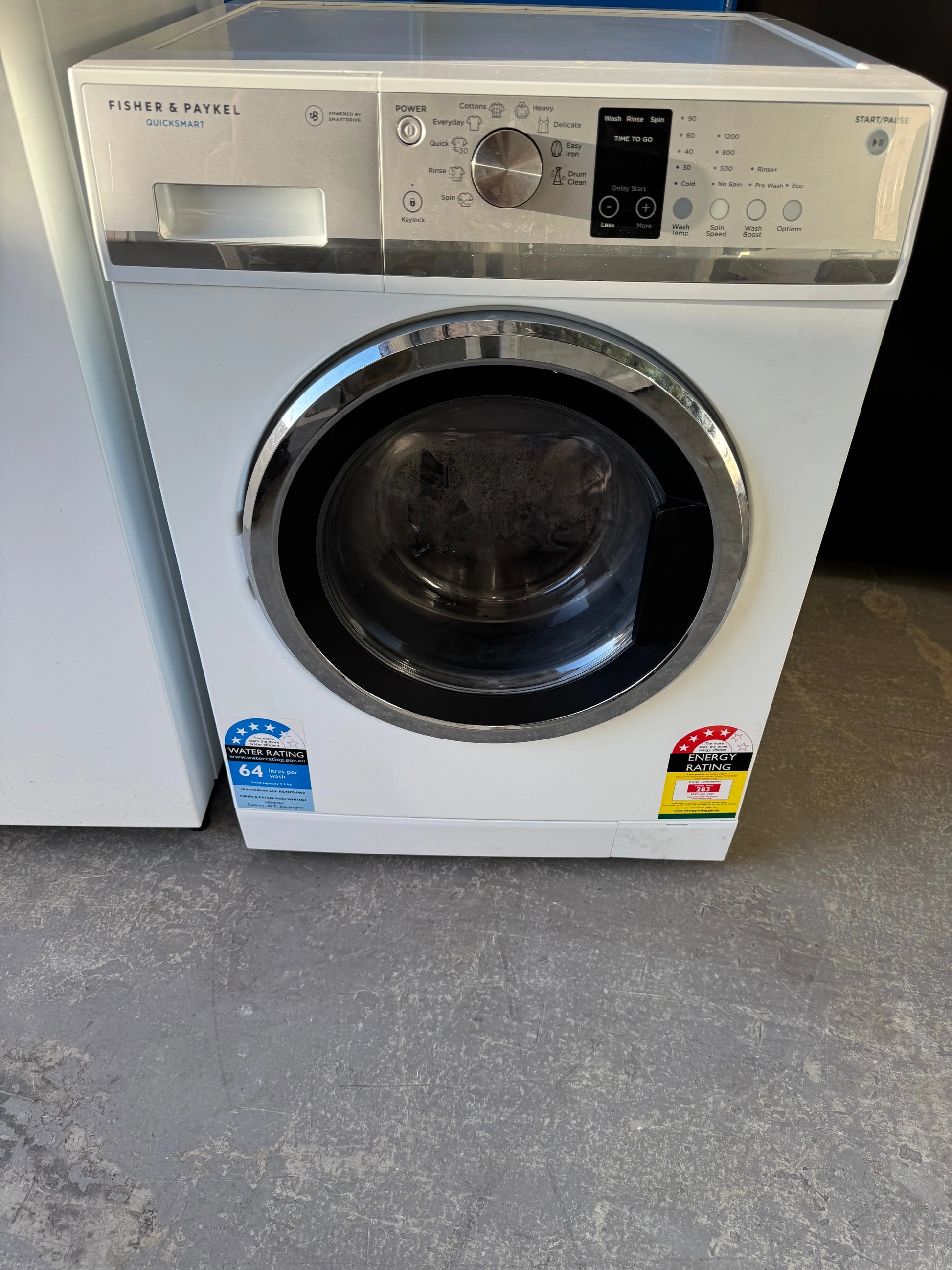 Combo Refurbished Westinghouse 461 Litres Fridge Freezer and Fisher and Paykel 7.5 Kgs washing machine | PERTH