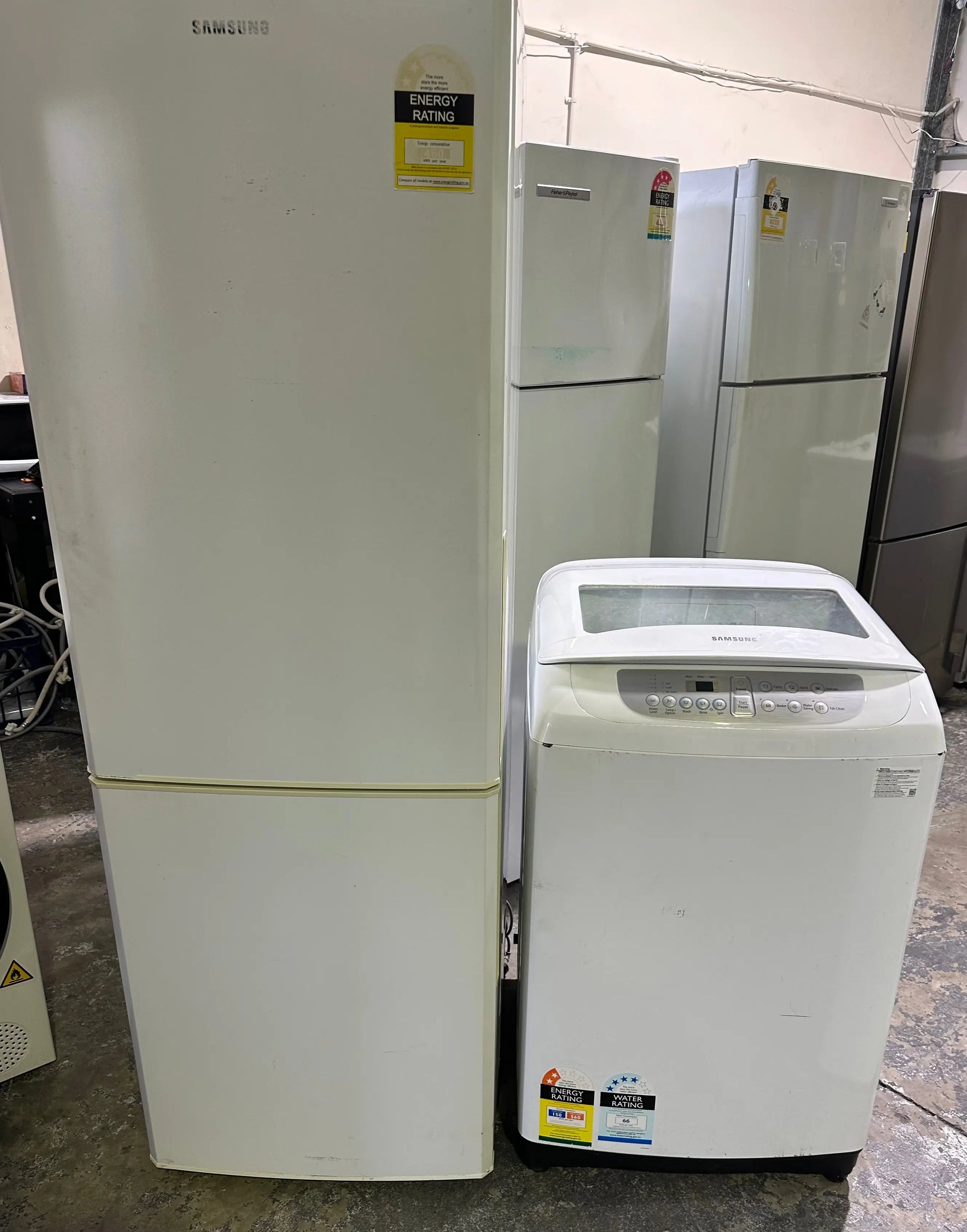 Combo Samsung 322L fridge freezer & 6.5kg washer | BRISBANE