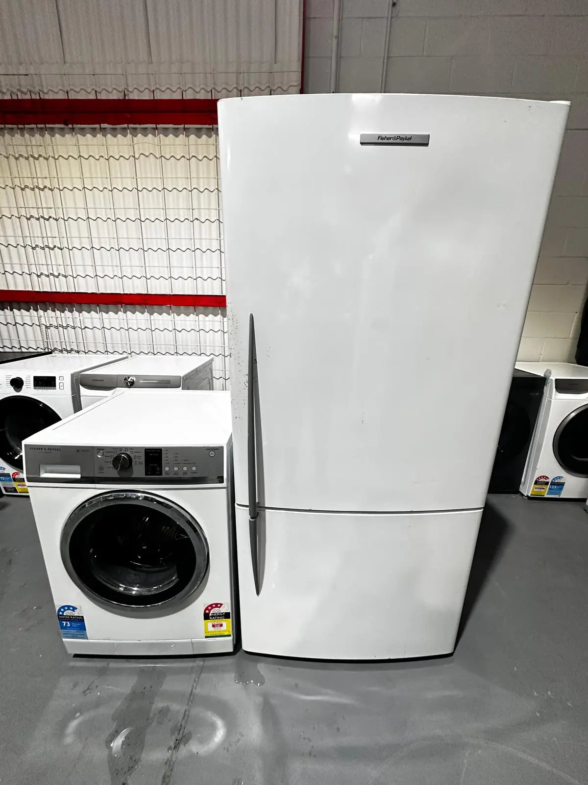 Combo – Fisher & Paykel 522 L Bottom Mount Fridge Freezer + Fisher & Paykel 8.5 kg Washer | ADELAIDE