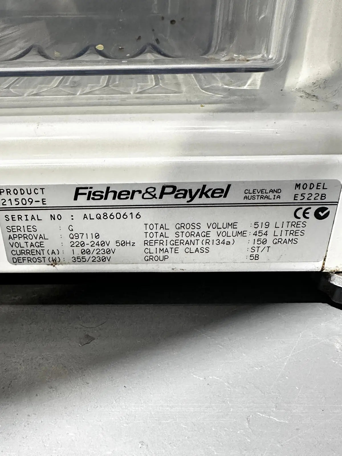 Combo – Fisher & Paykel 522 L Bottom Mount Fridge Freezer + Fisher & Paykel 8.5 kg Washer | ADELAIDE