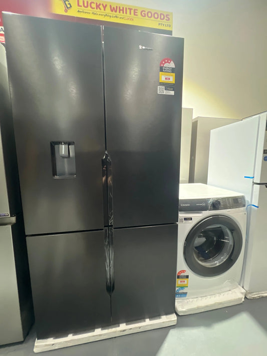 Combo – Westinghouse 564 L Quad Door Fridge Freezer + Westinghouse 9 kg Front Load Washer | ADELAIDE