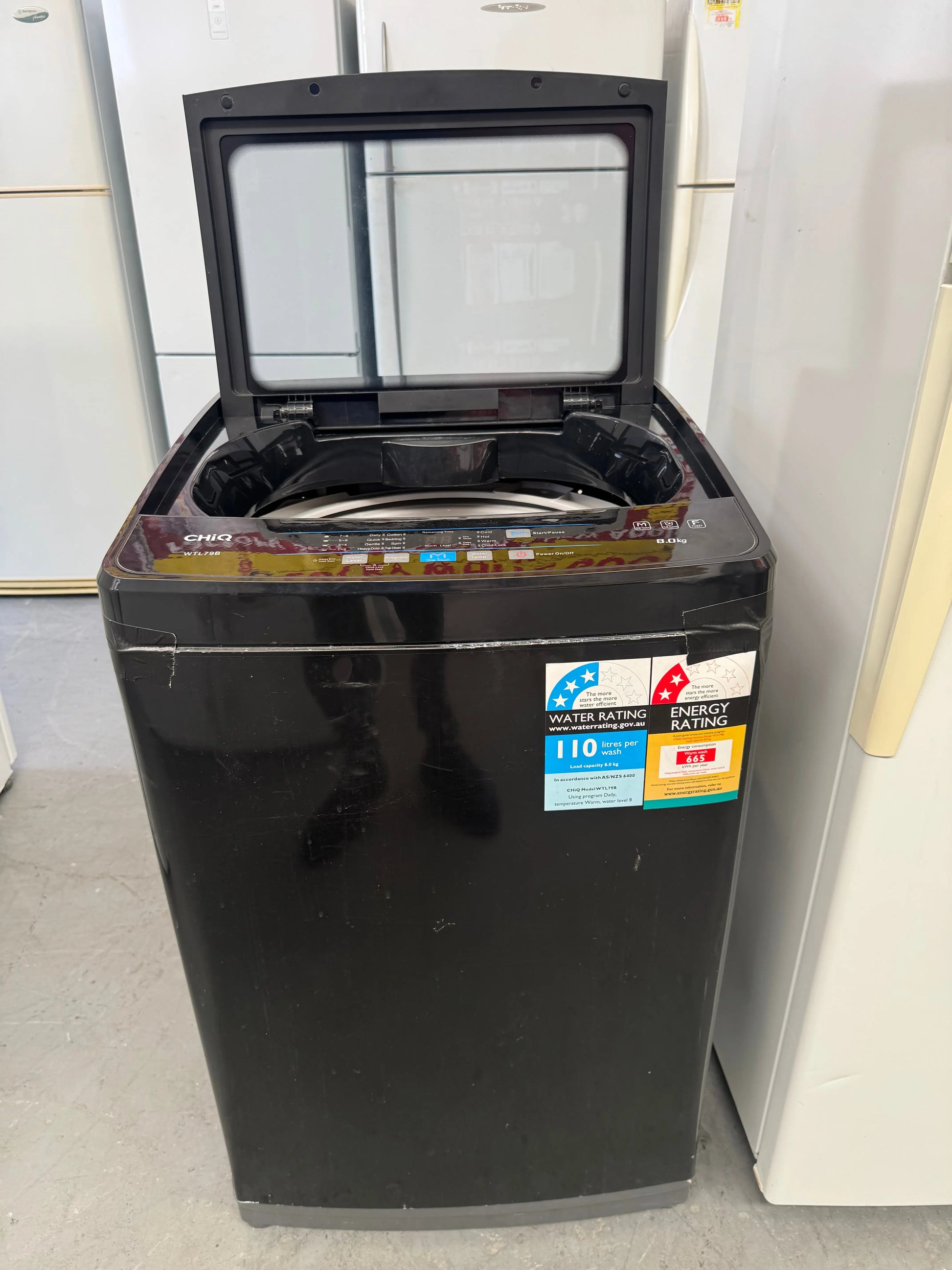 Combo offer Westinghouse 303 L fridge freezer and CHIQ 8KG top loader in | SYDNEY