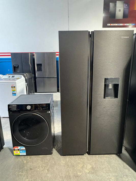 Combo refurbished Westinghouse 619 litres fridge freezer and Hisense 10kg washing machine | PERTH