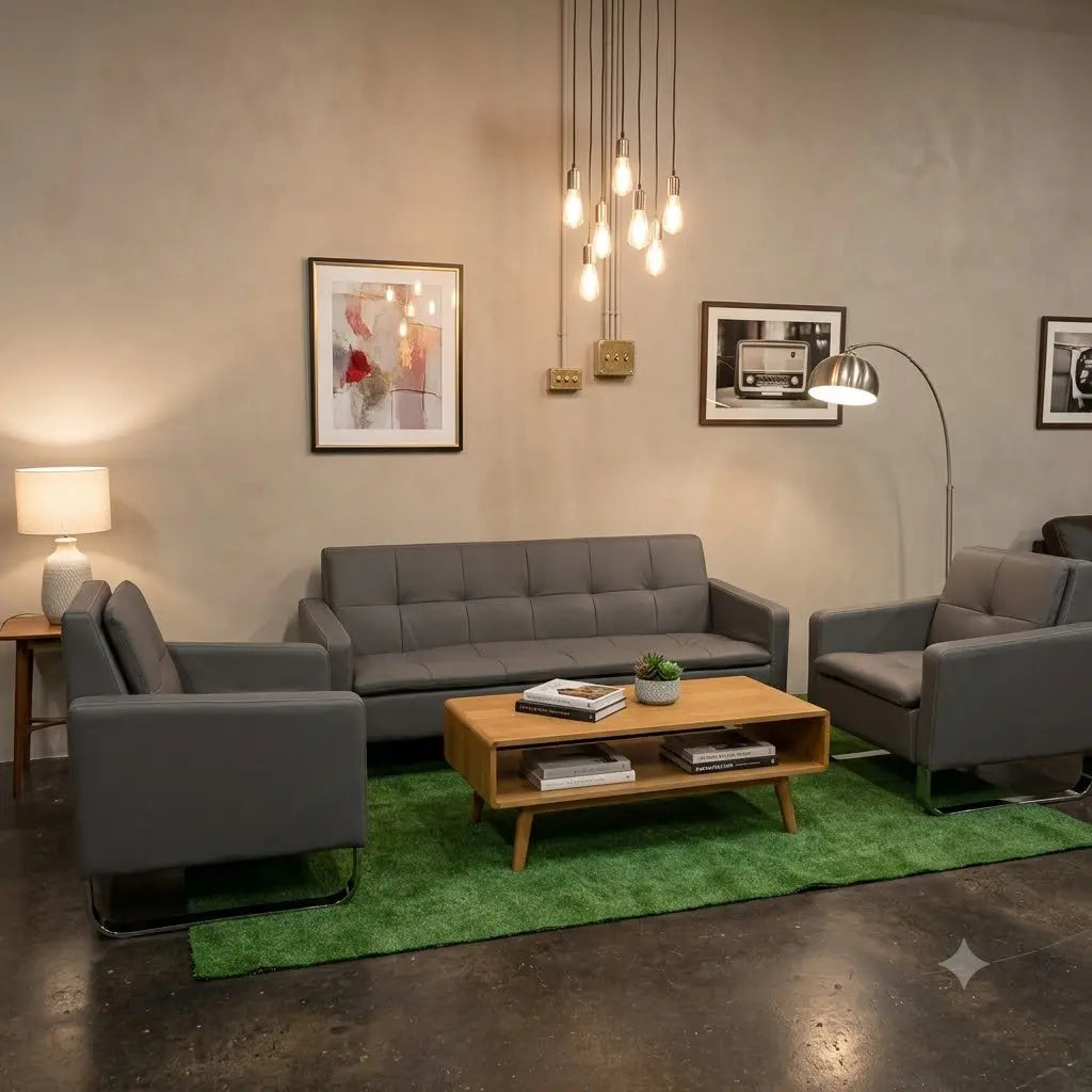 Contemporary Grey Lounge Suite 3+1+1 | ALEXANDRIA