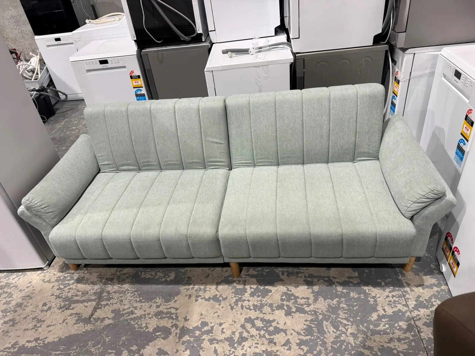 Convertible Sofa Bed Futon – Fabric 3-Seater Sofa | MELBOURNE