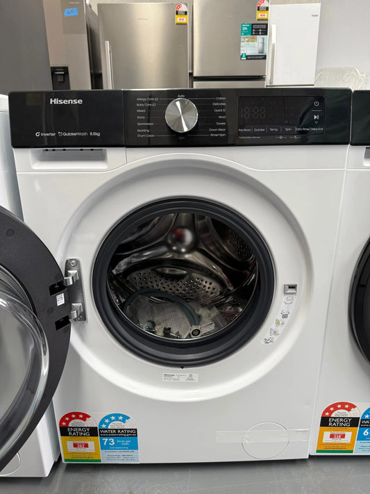 Hisense 8.5kg Front Load Washing Machine – Factory Seconds | HWF3S8514 | MELBOURNE