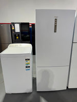 Combo refurbished Haier 450 litres fridge freezer and refurbished fisher and Paykel 8.5kg washing machine | PERTH