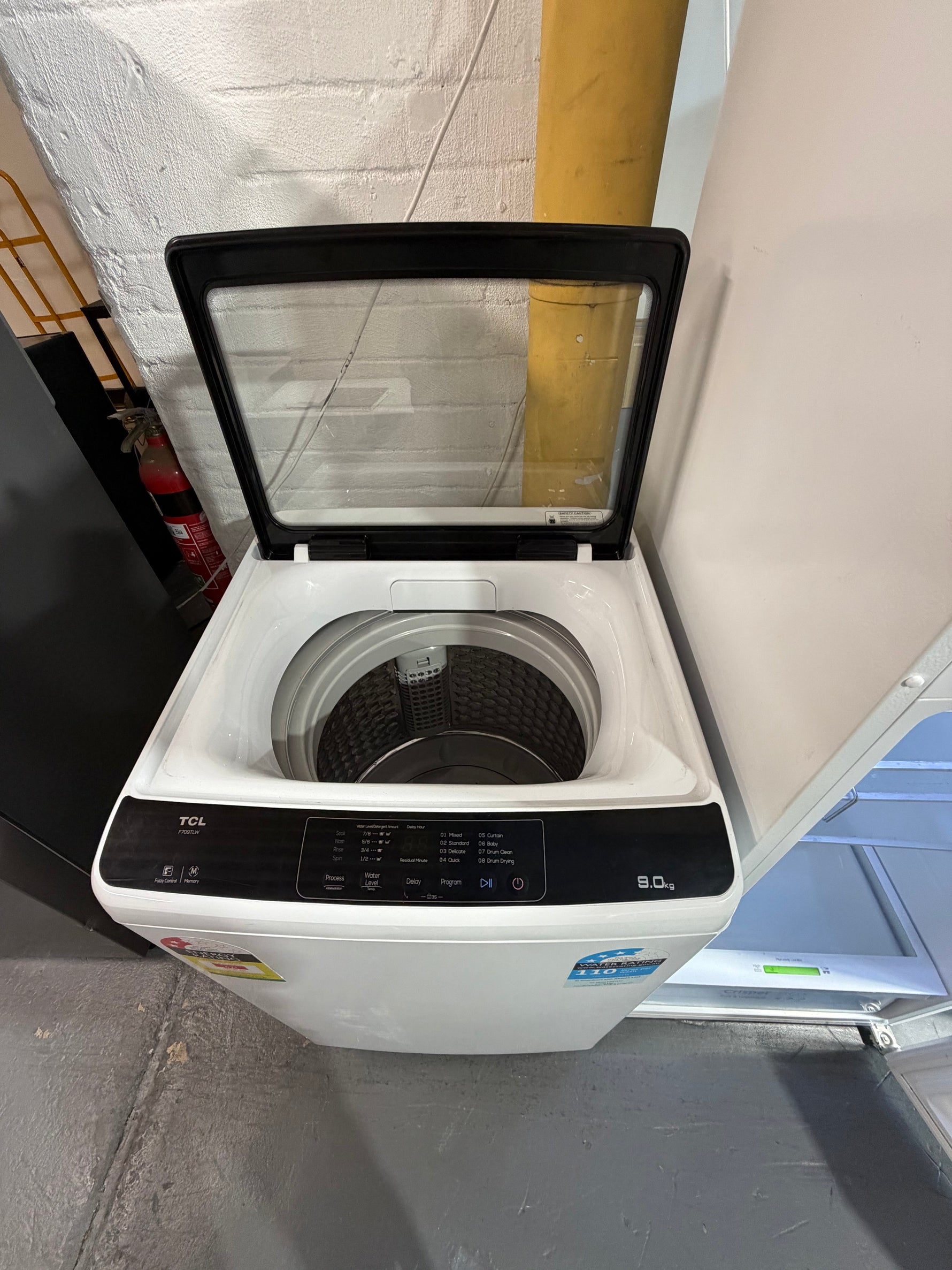 Refurbished combo Chiq 348 ltr Top mount fridge freezer & TCL 8 kg Top loader washer | ALEXANDRIA